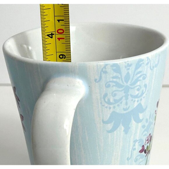 2 Corelle Coordinates Summer Meadow Coffee Mugs Set Of 2 Lavender Floral Design - Picture 9 of 11